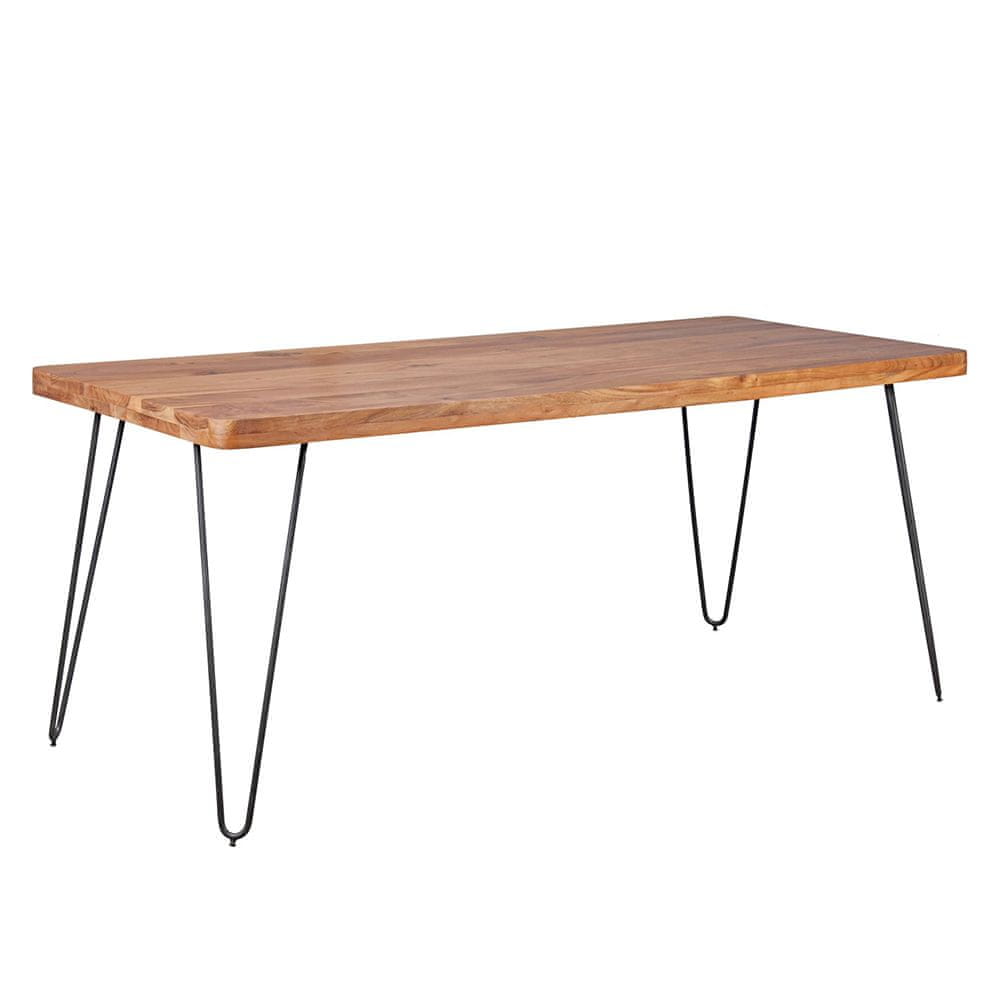 Bruxxi Jedálenský stôl Bagli, 180 cm, masív agát